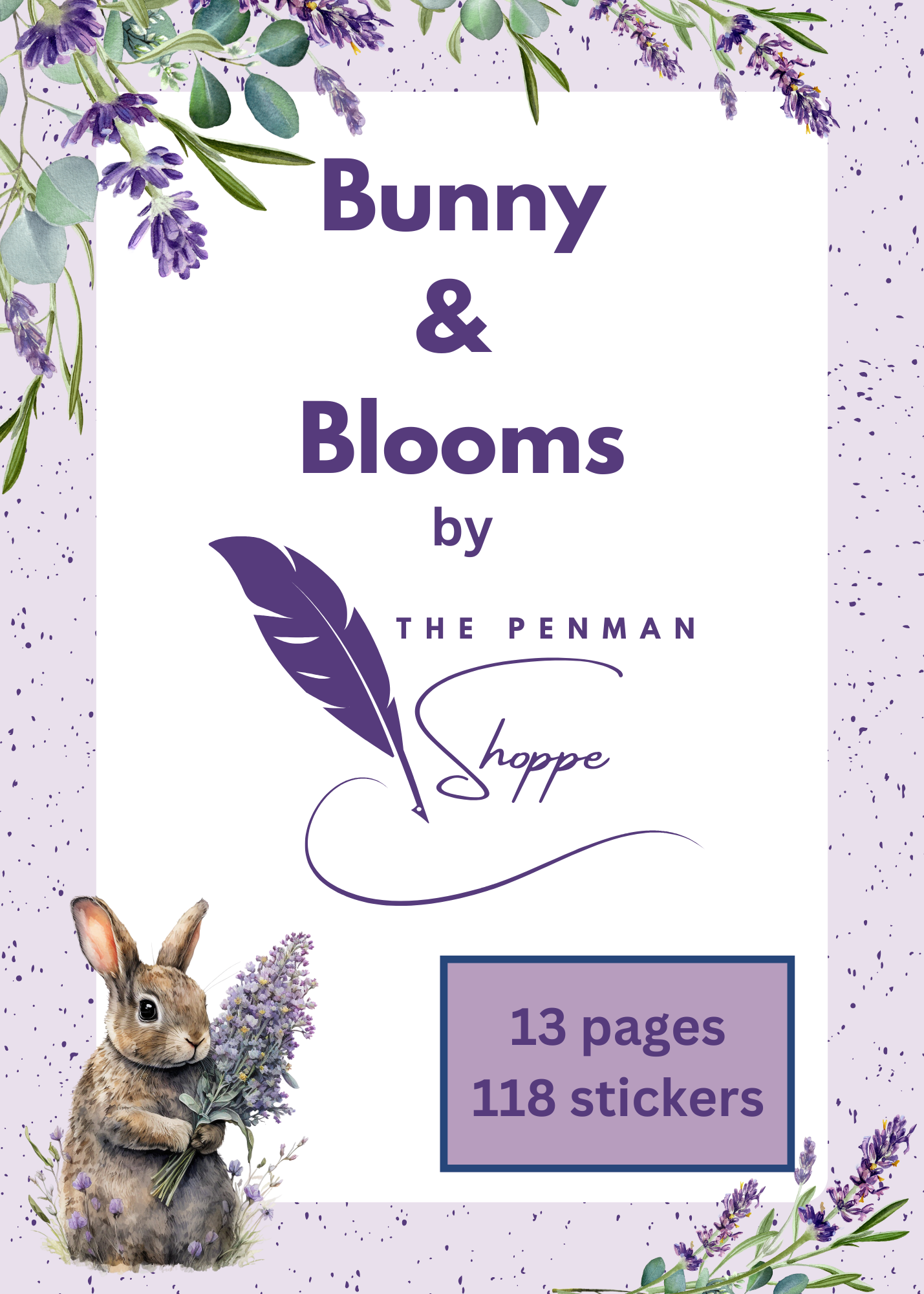 Bunnies & Bloom Sticker Pack