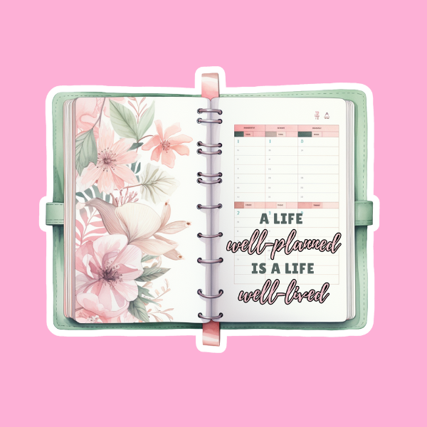 Planner Babe Sticker Pack: Mint & Pink Edition